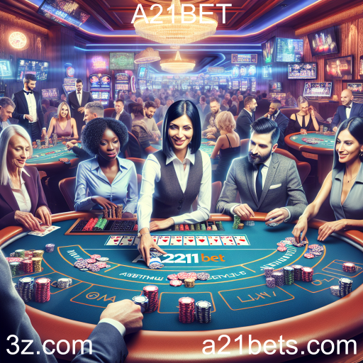 Experiência de Cassino ao Vivo no A21BET